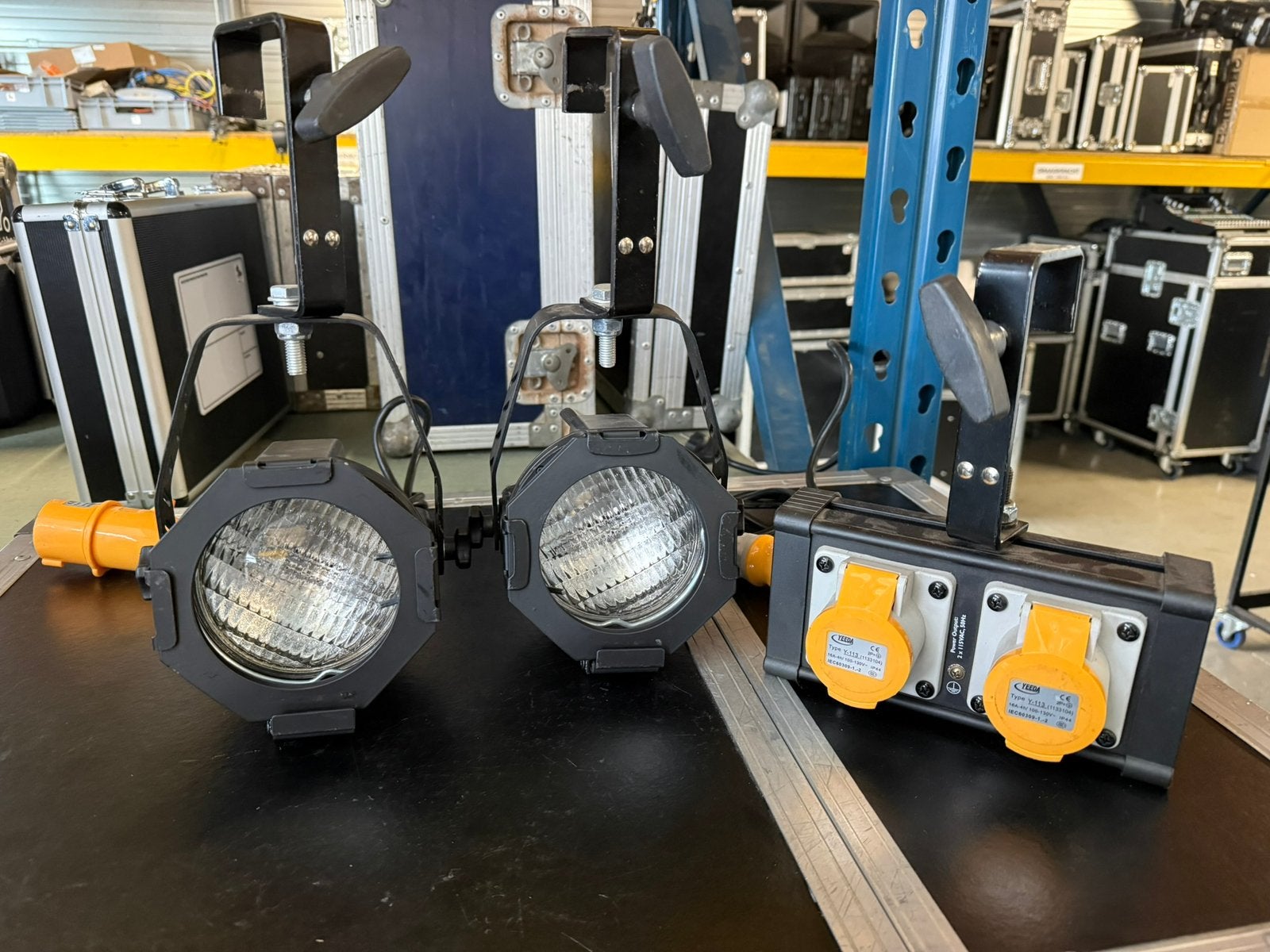 Showtec DWE blinder, Ophalen, Zo goed als nieuw, Licht