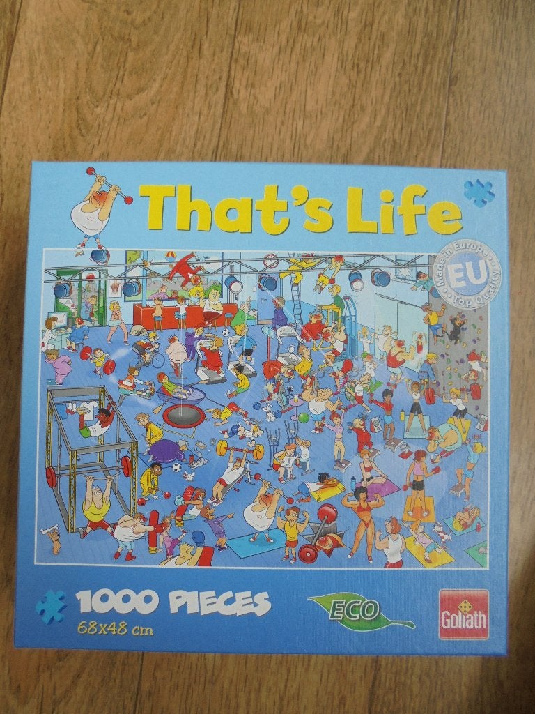 Thats Life, Ophalen of Verzenden, 500 t/m 1500 stukjes, Gebruikt, Legpuzzel