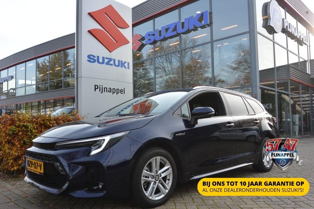 Suzuki SWACE 1.8 Hybrid Style AUTOMAAT, Auto's, 450 kg, 4 cilinders, Met garantie (alle), Blauw