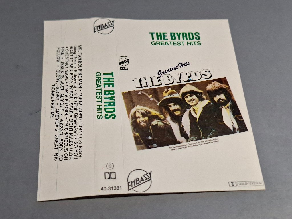 THE BYRDS - GREATEST HITS (MC), 1 bandje, Ophalen of Verzenden, Zo goed als nieuw, Origineel
