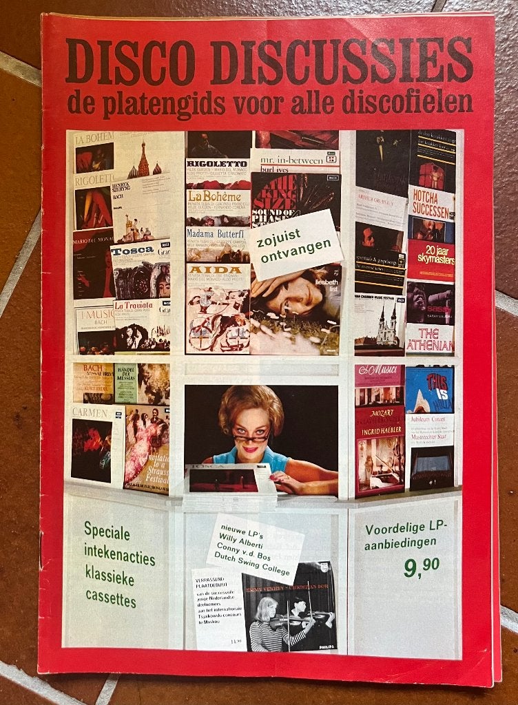 DISCO DISCUSSIES NO.4/1966 PLATENGIDS MUZIEKBLAD, Verzamelen, Verzenden, 1960 tot 1980, Nederland, Tijdschrift