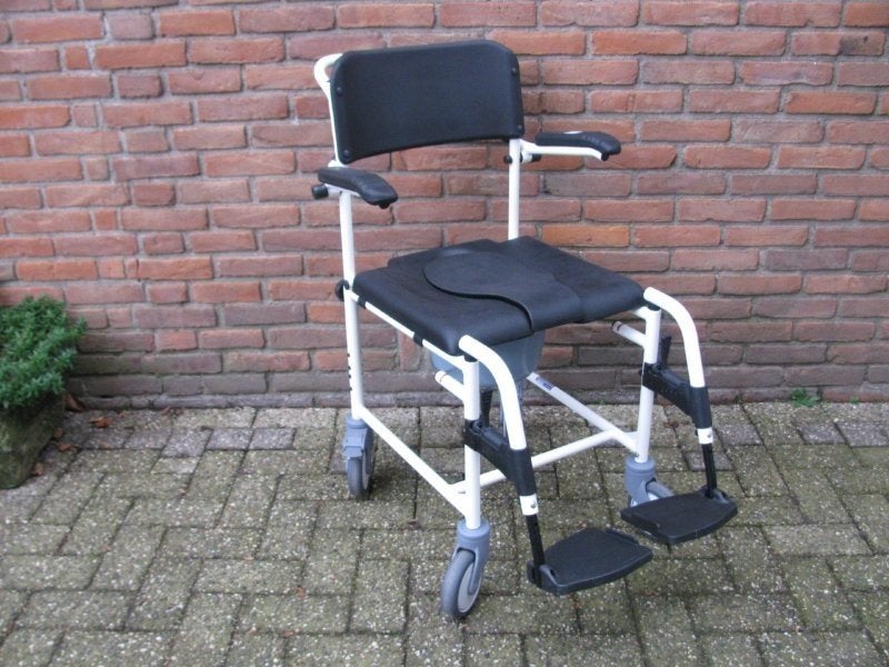 Tomtar po douchestoel met zachte zitting en rugleuning 45cm, Ophalen of Verzenden, Zo goed als nieuw