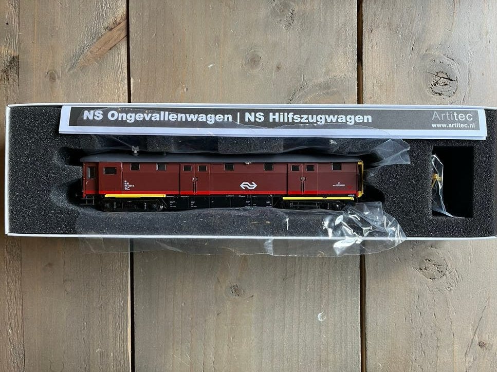 Artitec Ongevallenwagen NS 507-8 bruin, depot Feyenoord, Ophalen of Verzenden, Nieuw, Wagon, NS