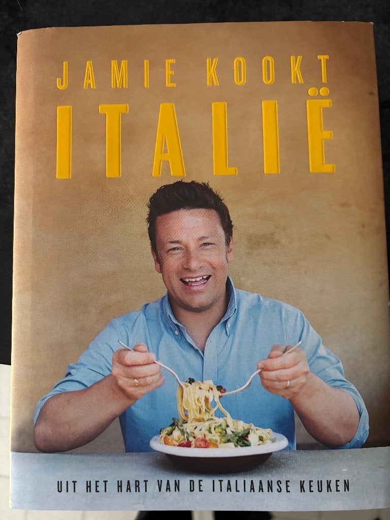 Jamie kookt Italië, Voorgerechten en Soepen, Zo goed als nieuw, Jamie Oliver, Ophalen