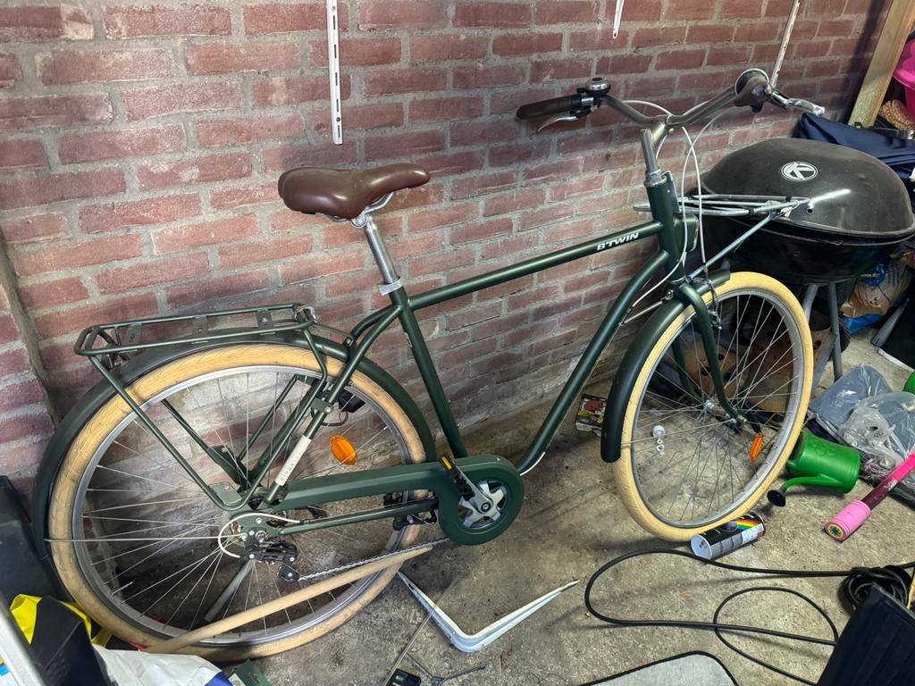 Btwin 28” herenfiets Nauwelijks Gebruikt!, Ophalen, Zo goed als nieuw, Minder dan 10 versnellingen, Overige merken