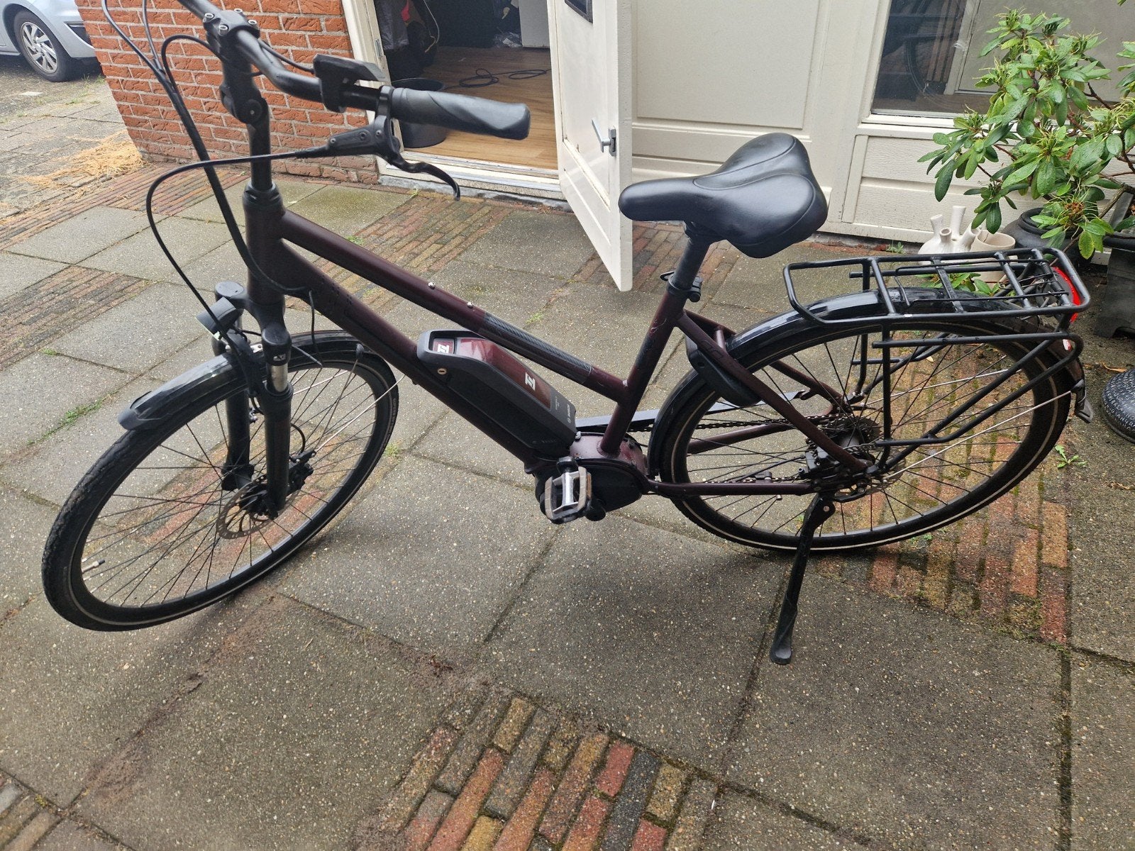 Mooie snelle  dames e bike met  speed chip, Fietsen en Brommers, Elektrische fietsen, Gebruikt, 51 tot 55 cm, 50 km per accu of meer