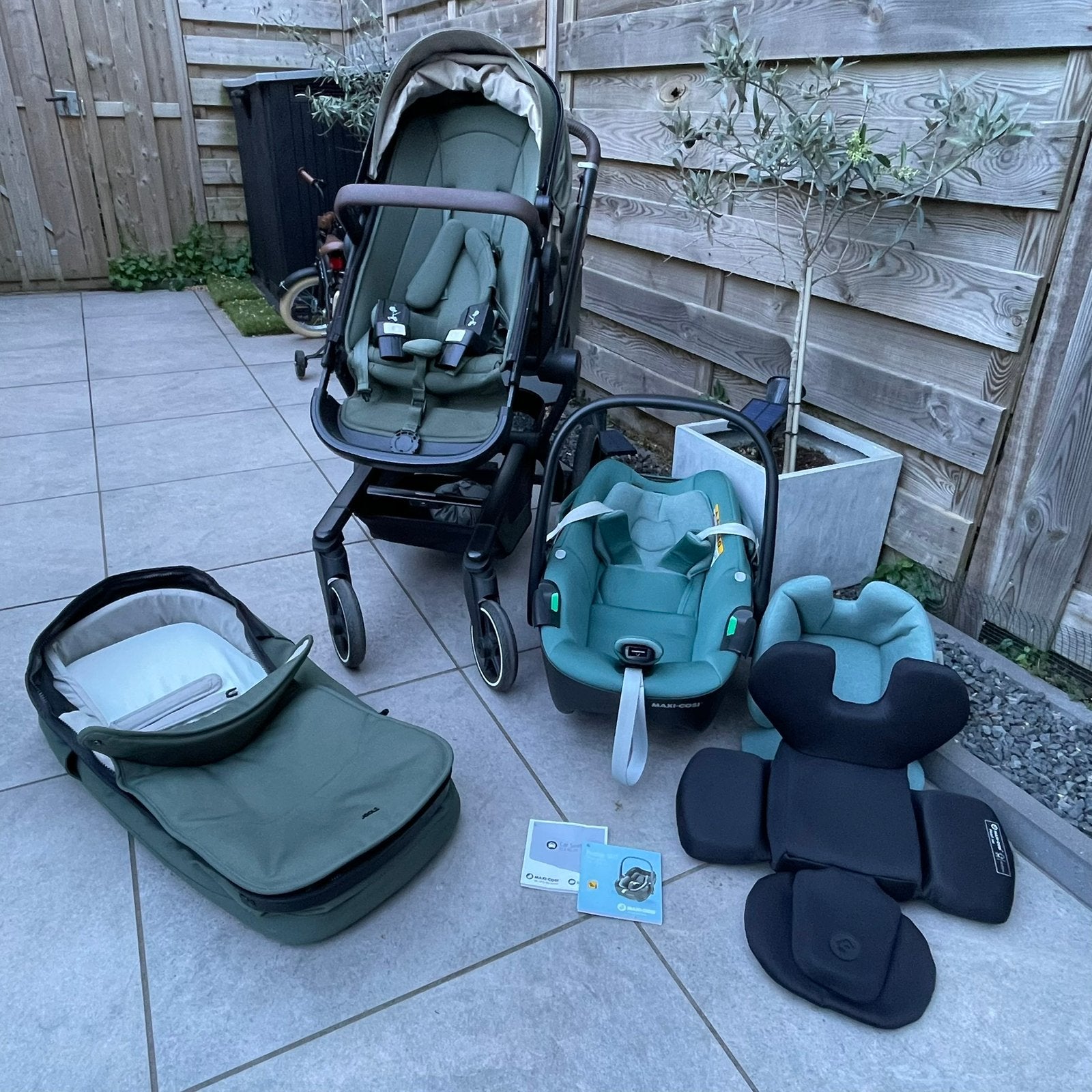 Joolz Day+ Complete Set met Maxi Cosi pebble 360 i-size, Ophalen, Gebruikt, Kinderwagen, Overige merken
