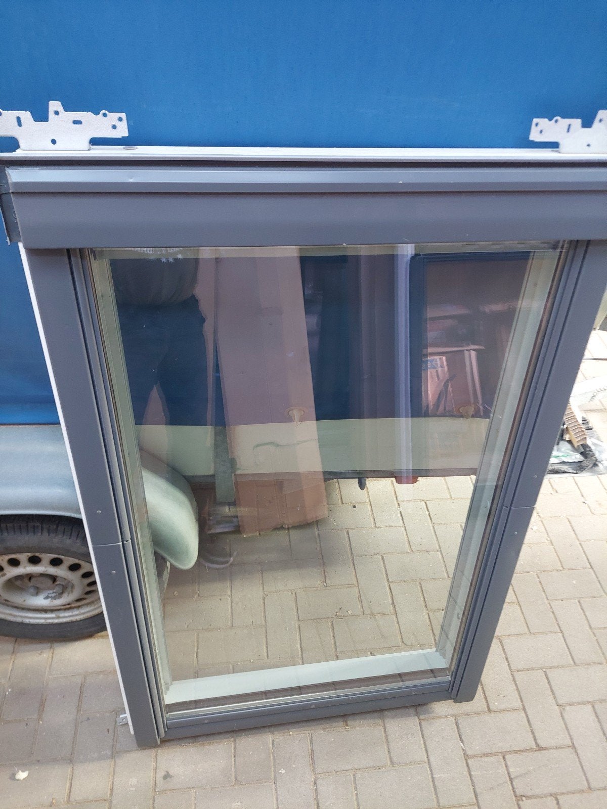 zeer net VELUX ggl pk08 94x140 dakraam compleet, Ophalen of Verzenden
