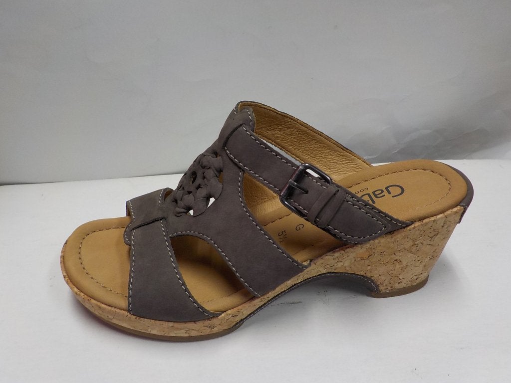 Bruine Gabor slippers maat 38 1/2, Slippers, Joachim-Gabor-Platz 1, 83024 Rosenheim, Germany, Bruin, Nieuw