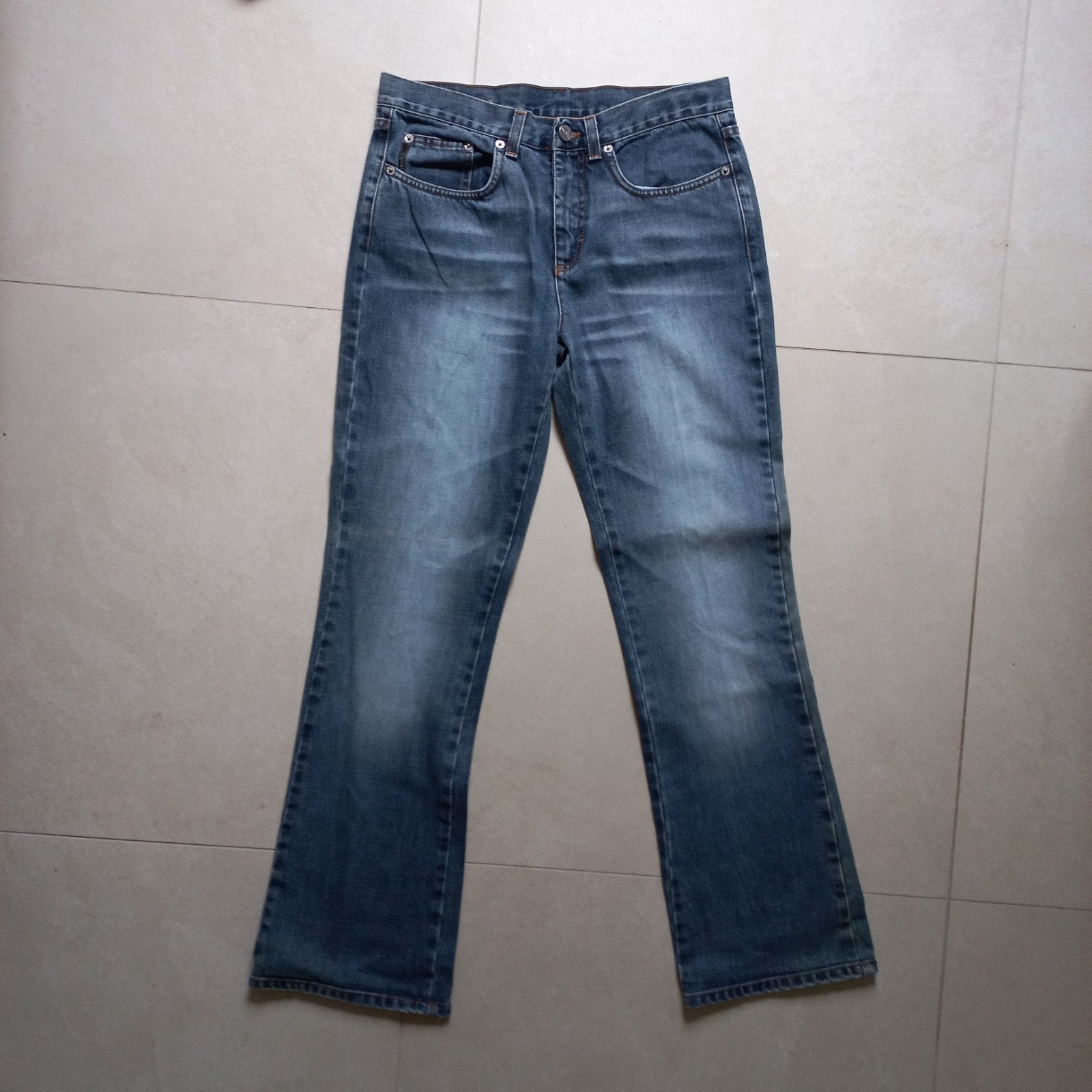 Stijlvolle Iceberg jeans met wijdere pijp - Maat 29/32, Blauw, Ophalen of Verzenden, Zo goed als nieuw, W28 - W29 (confectie 36)
