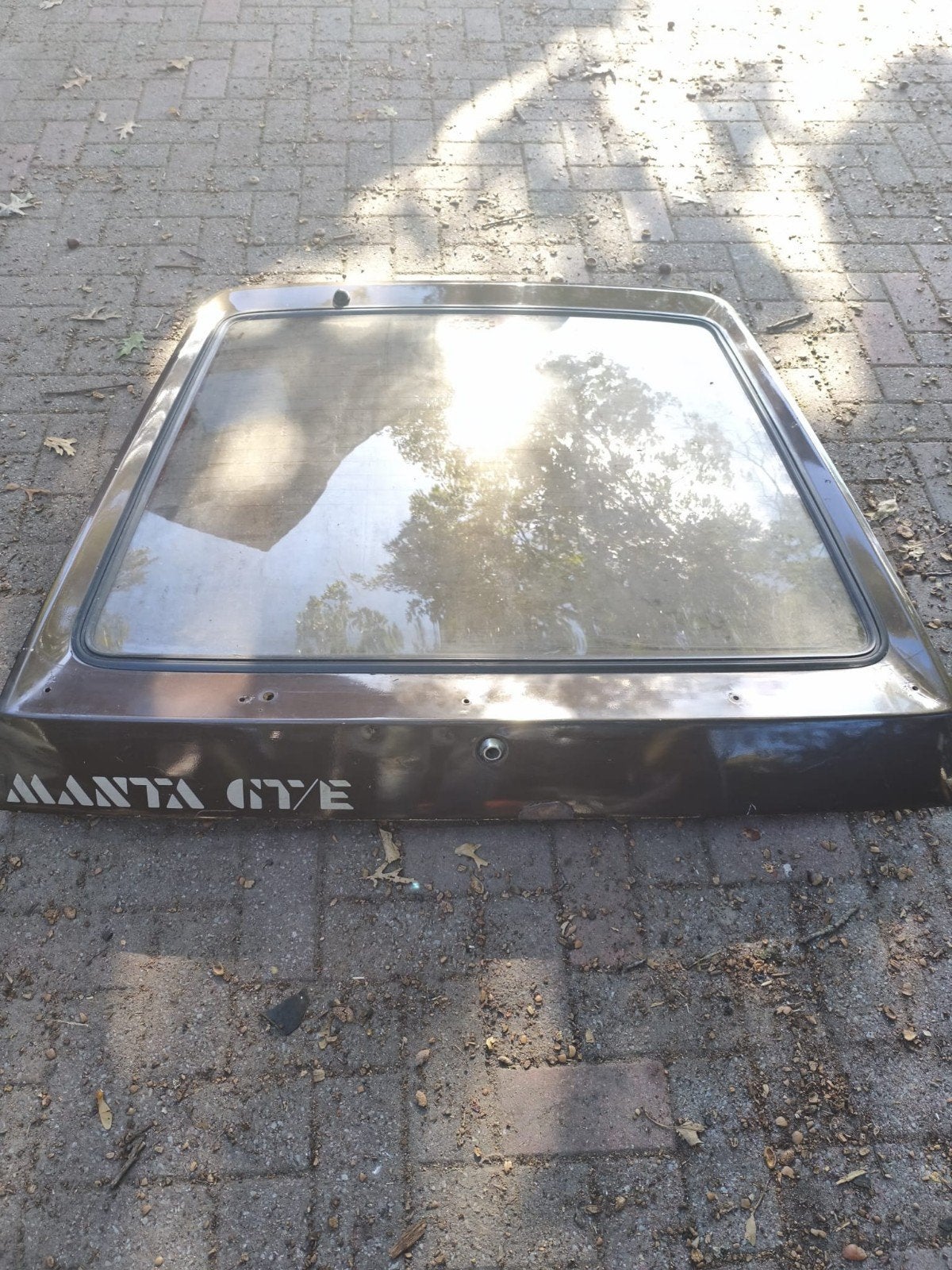 Opel manta B CC achterklep, Ophalen, Opel
