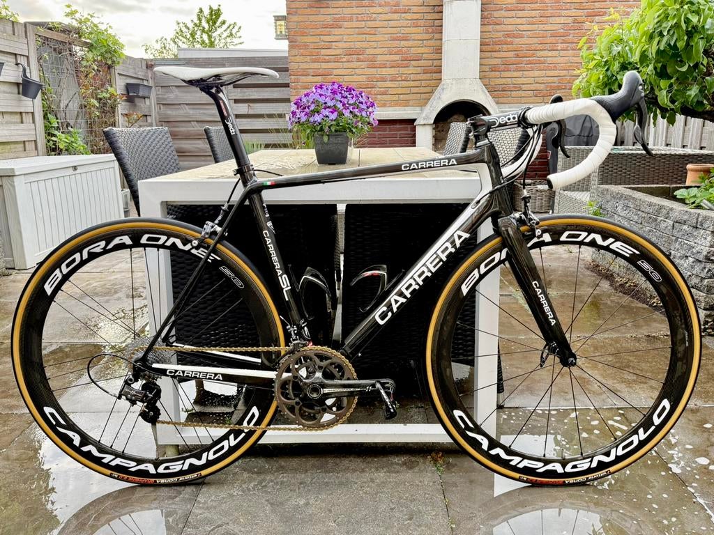 Carrera SL racefiets met Campagnolo Super Record (11s), Overige merken, 28 inch, Carbon, Ophalen of Verzenden