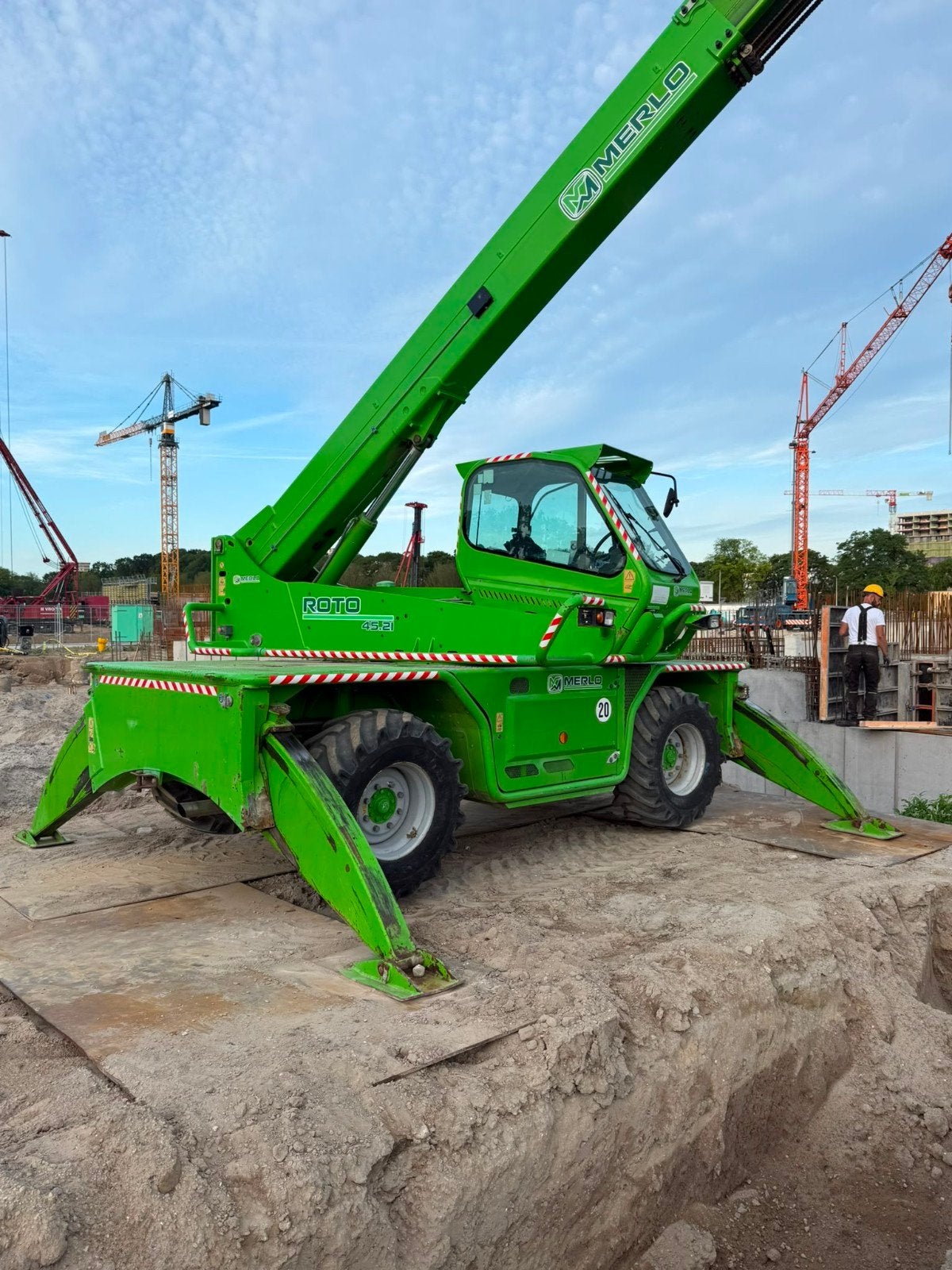 Merlo Roto 45.21 AdBleu! - 2015 - Nette machine, Ophalen of Verzenden, Verreiker