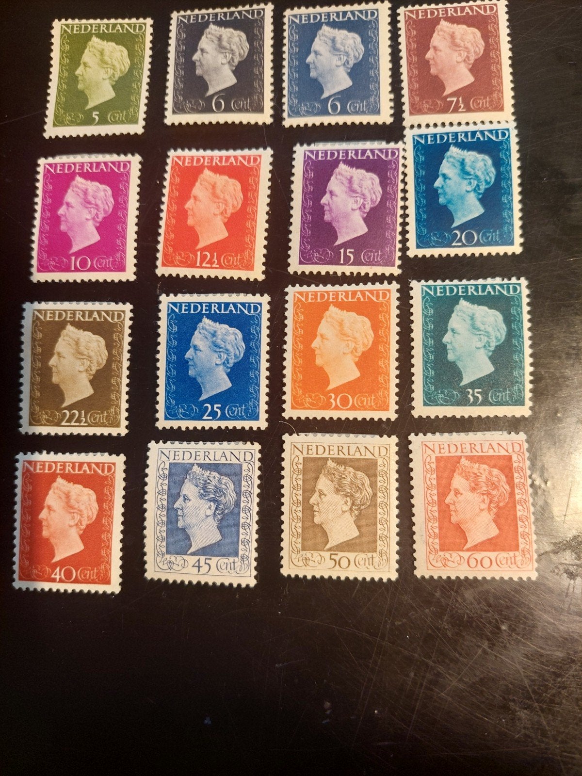 Wilhelmina 1947-1948  Ongebruikt., Postzegels en Munten, Postzegels | Nederland, Ophalen of Verzenden, Na 1940, Postfris