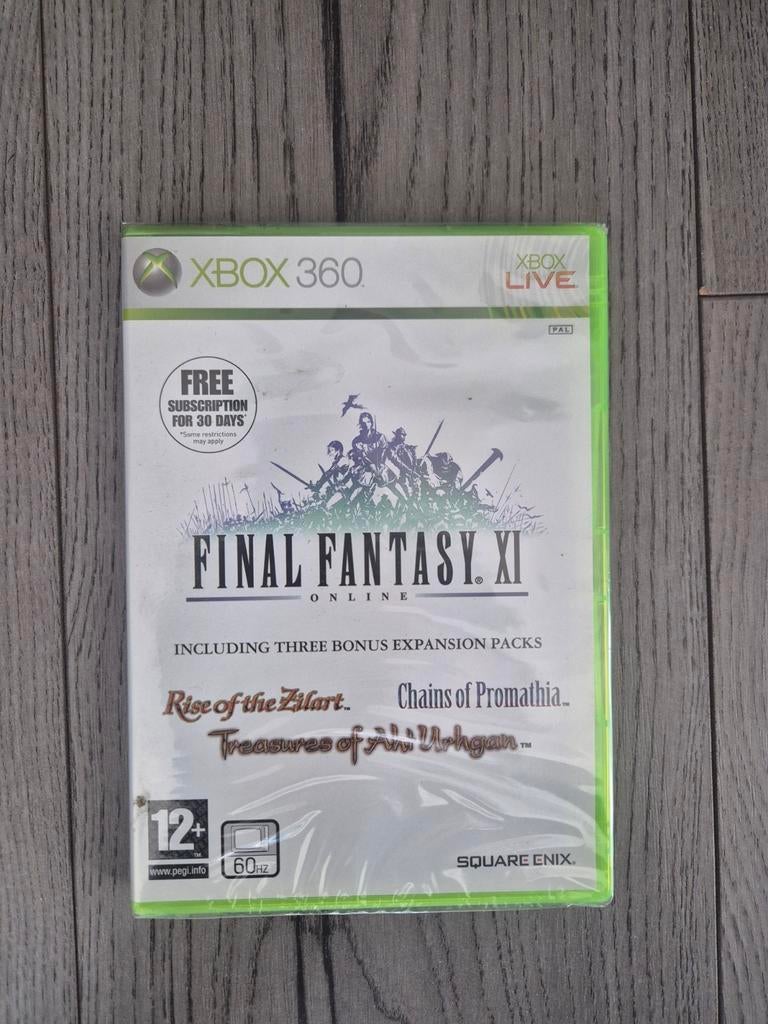 Xbox 360: final fantasy Xl (verzegeld), 1 speler, Nieuw, Ophalen of Verzenden, Role Playing Game (Rpg)