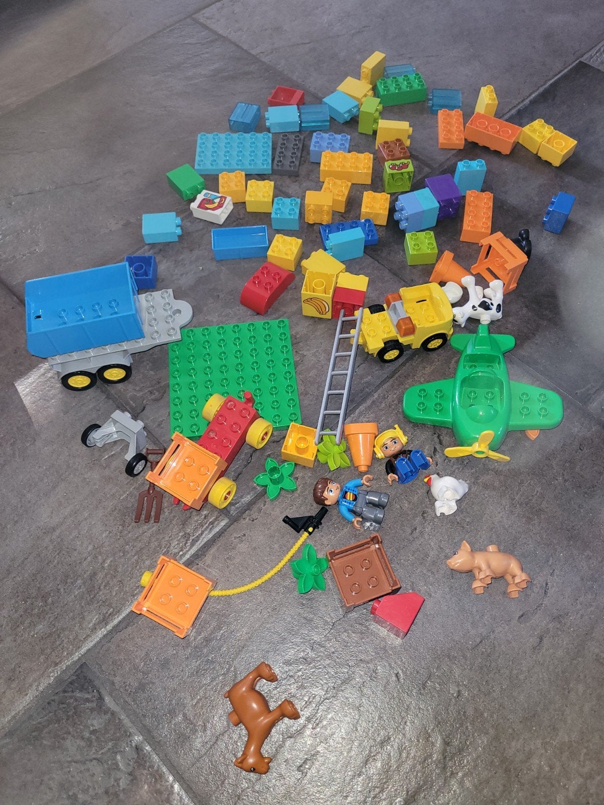 leuk partijtje lego duplo, Ophalen of Verzenden, Gebruikt, Duplo