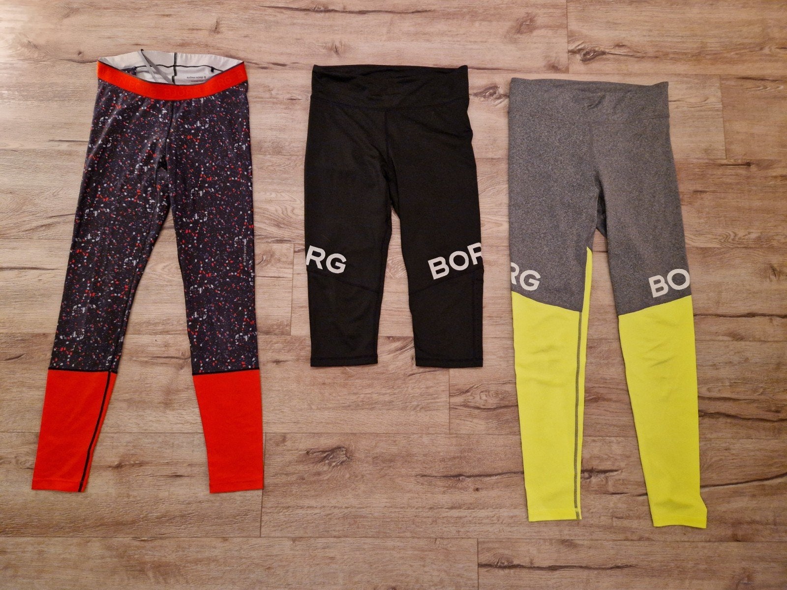 3 Bjorn Borg sport leggings - Maat 38 / M, Kleding | Dames, Ophalen, Zo goed als nieuw, Maat 38/40 (M), Zwart