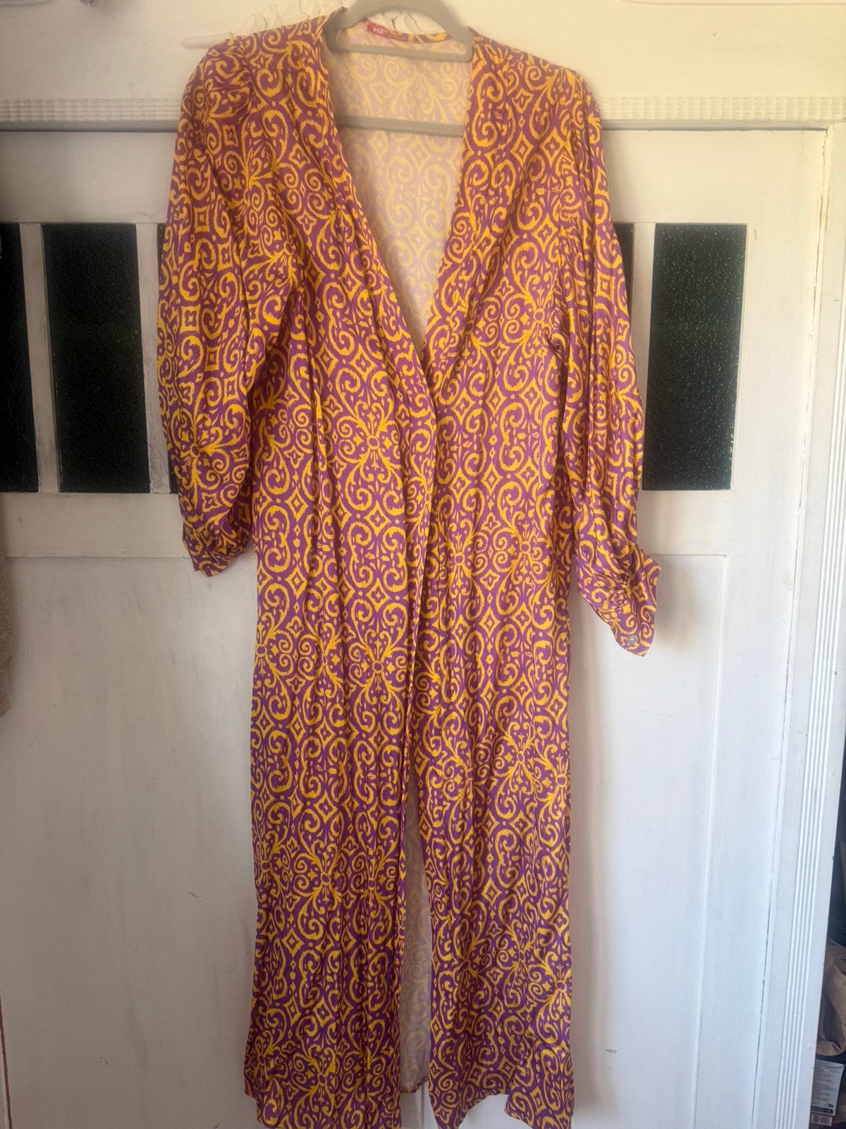 Strand Kimono Hip & Go One Size, Kleding | Dames, Verzenden, Nieuw, Paars, Onder de knie