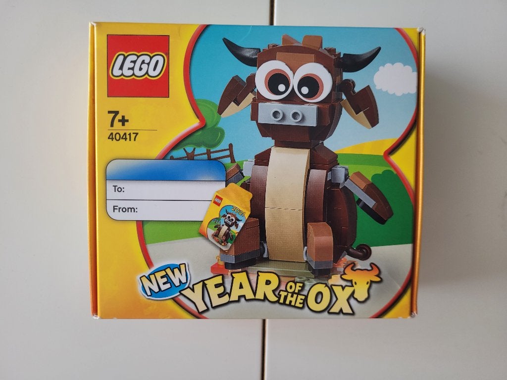 Lego 40417 - Year of the Ox - MISB, Overige thema's, Nieuw, Ophalen of Verzenden, Complete set
