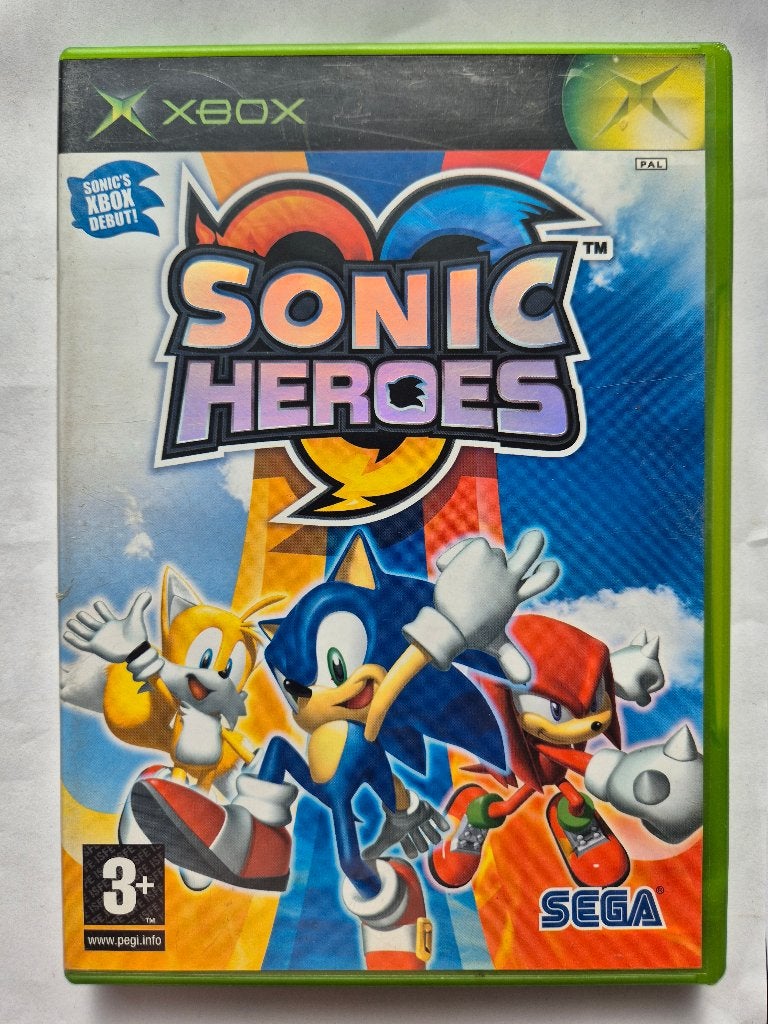 SONIC HEROES, Spelcomputers en Games, Games | Xbox Original, Gebruikt, 1 speler, Racen en Vliegen, Ophalen of Verzenden