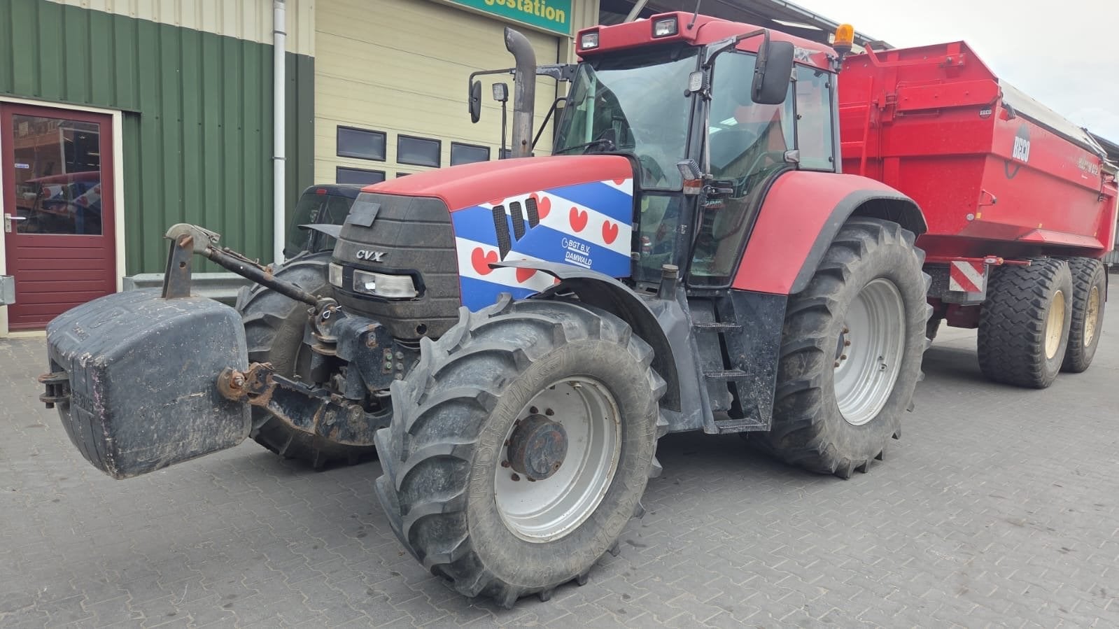 Case IH CVX170 Tractor met 12640 draaiuren, Gebruikt, 2500 tot 5000, Case IH, Ophalen of Verzenden
