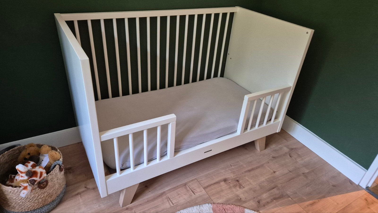 Kidsmill Lars/Fynn Ledikant 120x60 - Wit, Ophalen, Gebruikt, Ledikant