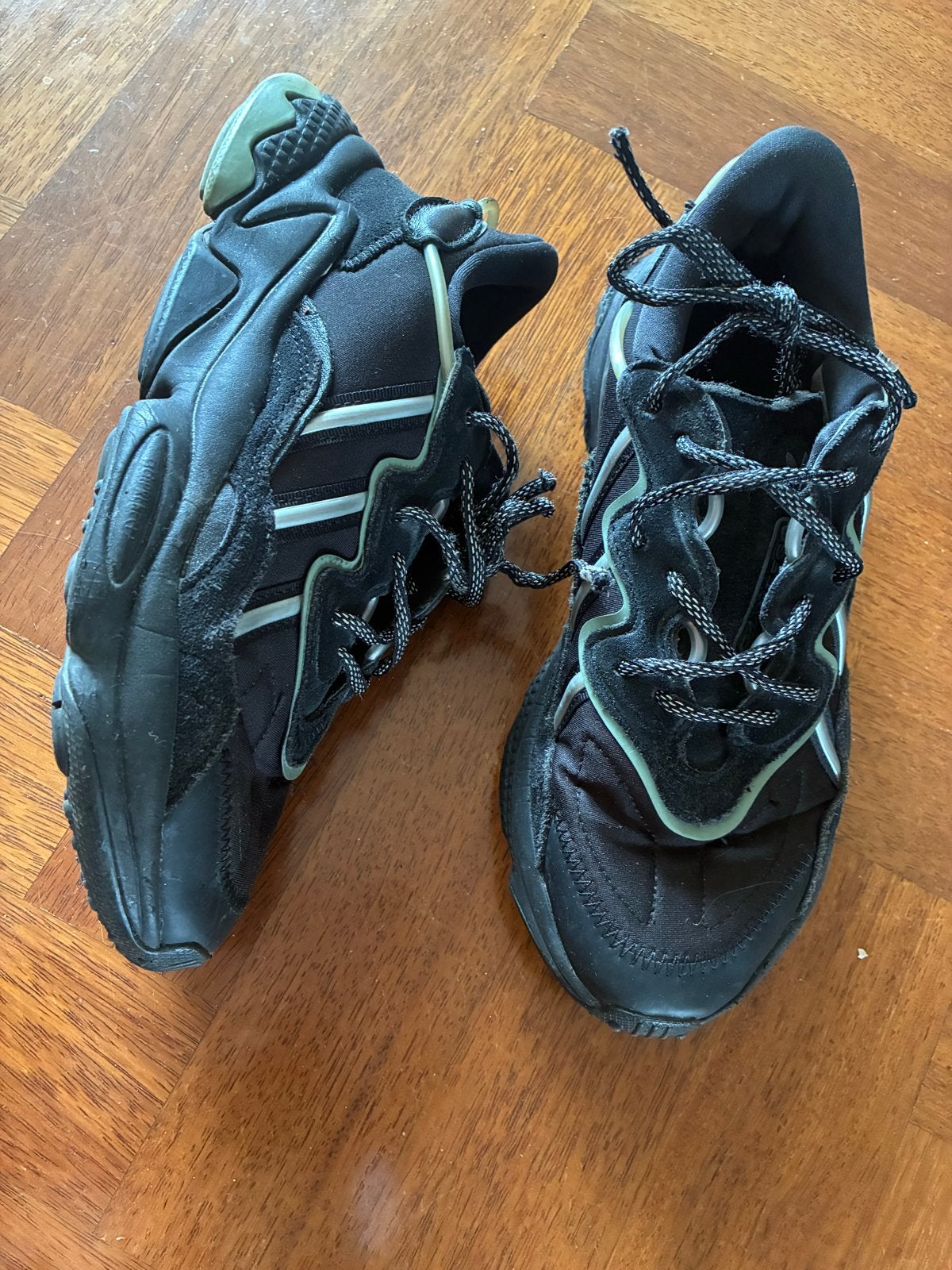 Adidas Ozweego sneakers zwart maat 38, Ophalen of Verzenden, Gedragen, Zwart, Sneakers of Gympen