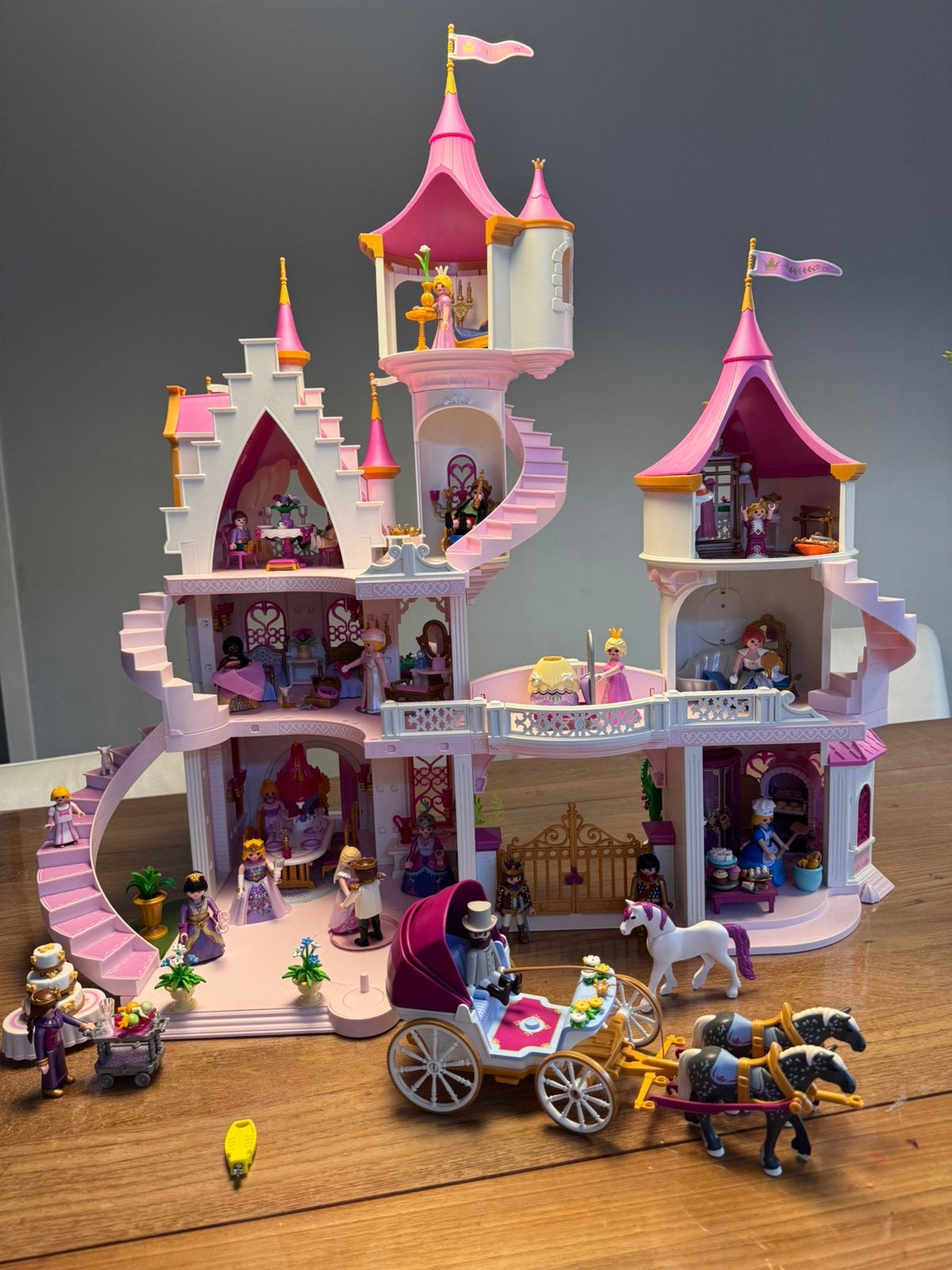 Playmobil groot prinsessenkasteel (70447), Kinderen en Baby's, Speelgoed | Playmobil, Gebruikt, Kasteel/Fort, Princess, Ophalen