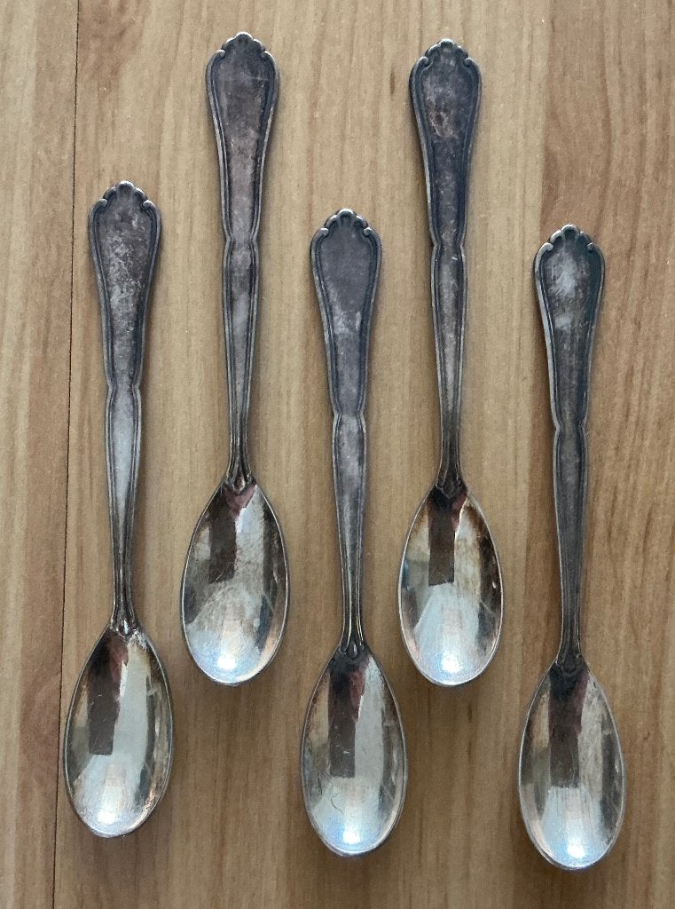 5 Theelepeltjes Gero, Ophalen of Verzenden
