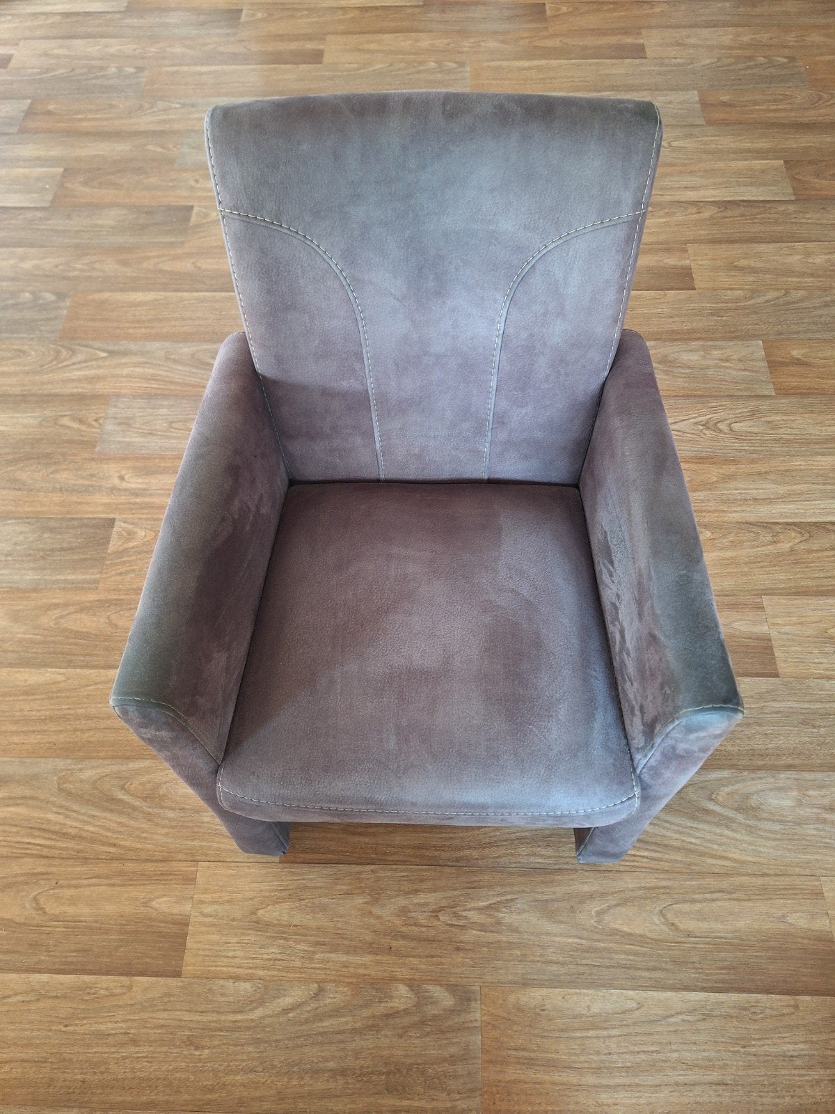 Fauteuil op wieltjes, Huis en Inrichting, Fauteuils, Ophalen, Zo goed als nieuw, Minder dan 75 cm, 50 tot 75 cm