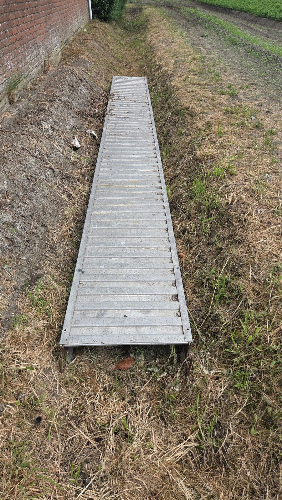 Steigerplank, Doe-het-zelf en Verbouw, Steigers, Ophalen of Verzenden, Gevelsteiger, 5 meter of hoger