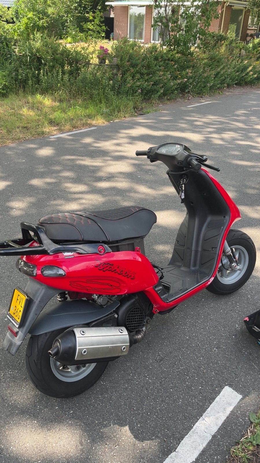 Typhoon 172cc super netjes!, Ophalen, Zo goed als nieuw, Tweetakt, Gilera