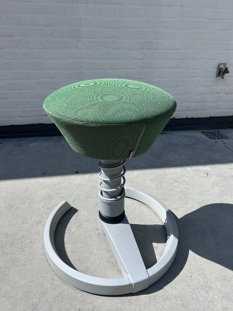 Aeris Swopper Air ergonomische kruk, Ophalen of Verzenden, Zo goed als nieuw, Bureaukruk, Groen