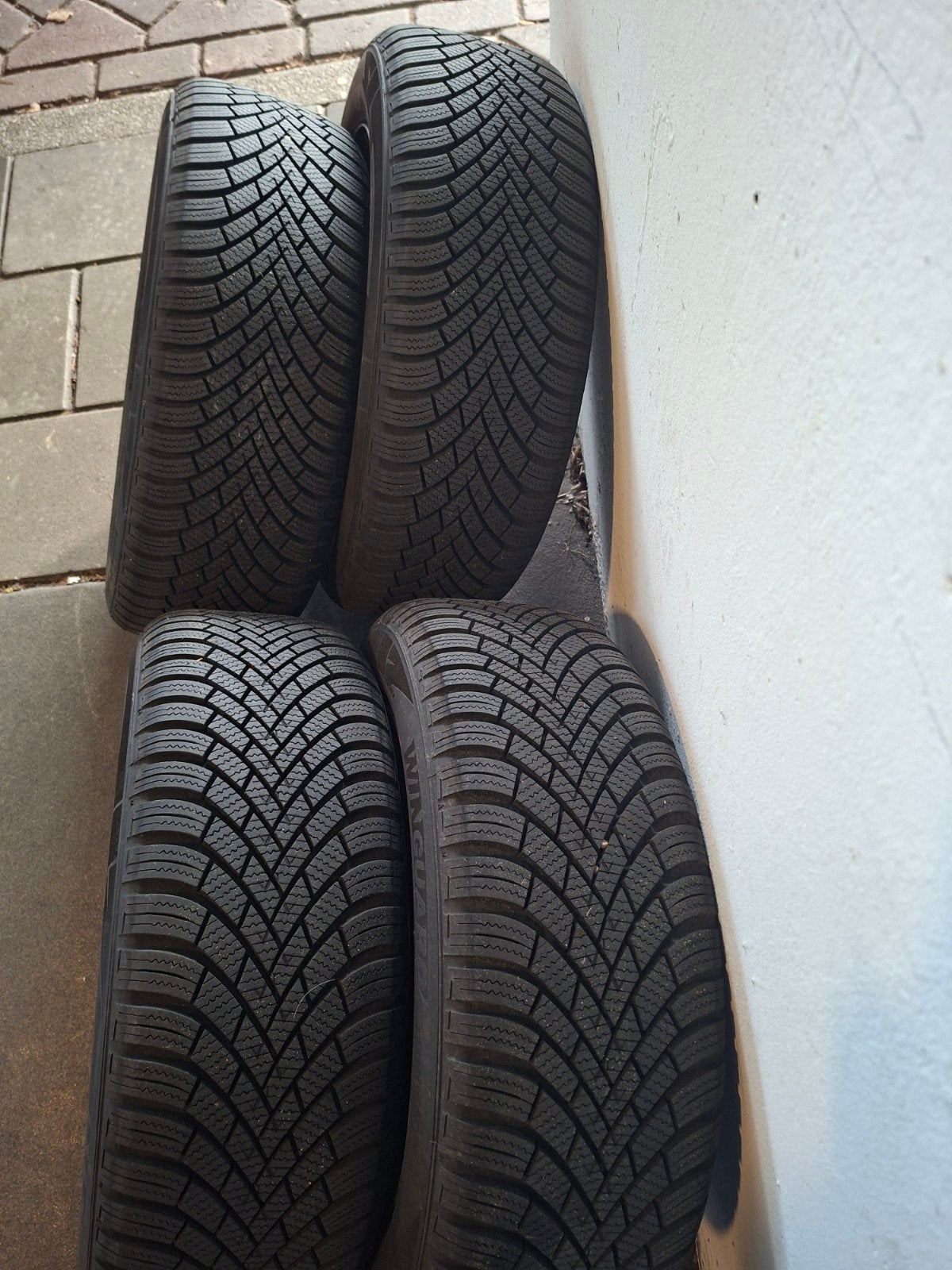 Winterbanden op velg 205/55 R16, Ophalen, Nieuw