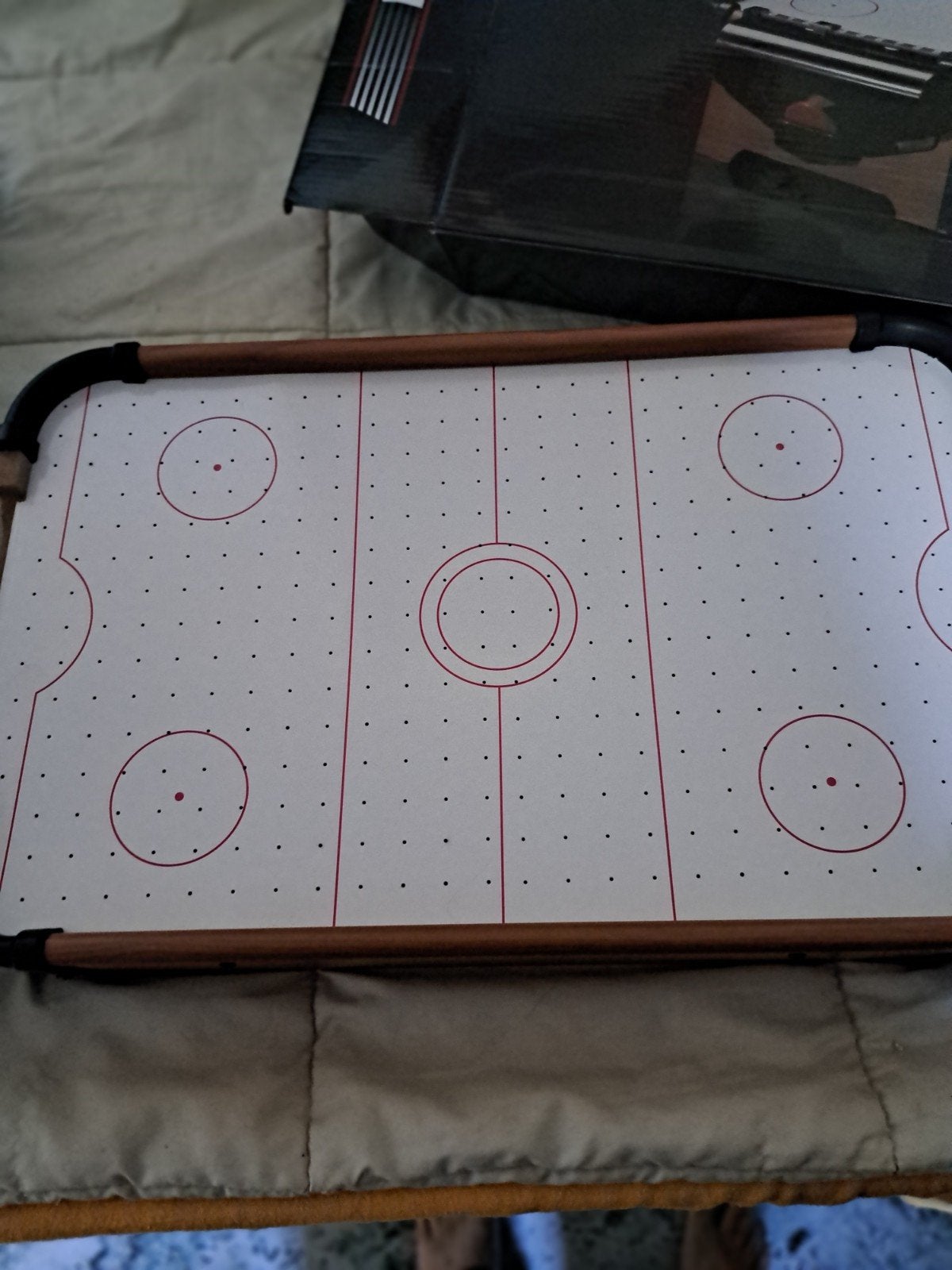Nieuw in doos - Tafel Airhockey Spel, Hobby en Vrije tijd, Ophalen, Een of twee spelers, Onbekend, Nieuw