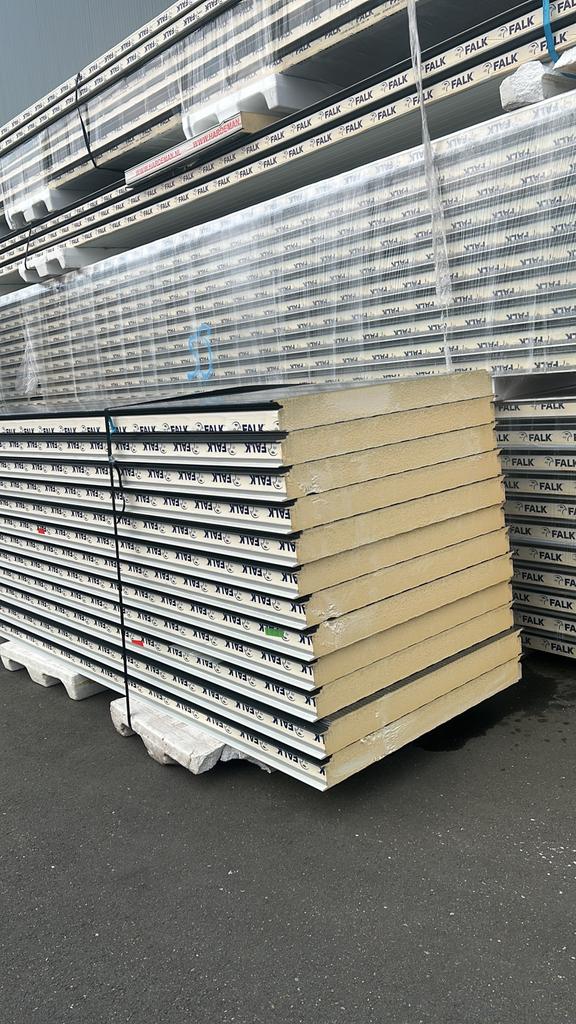 B-keus sandwichpanelen partijen, Ophalen, Zo goed als nieuw, Overige materialen, 100 mm of meer
