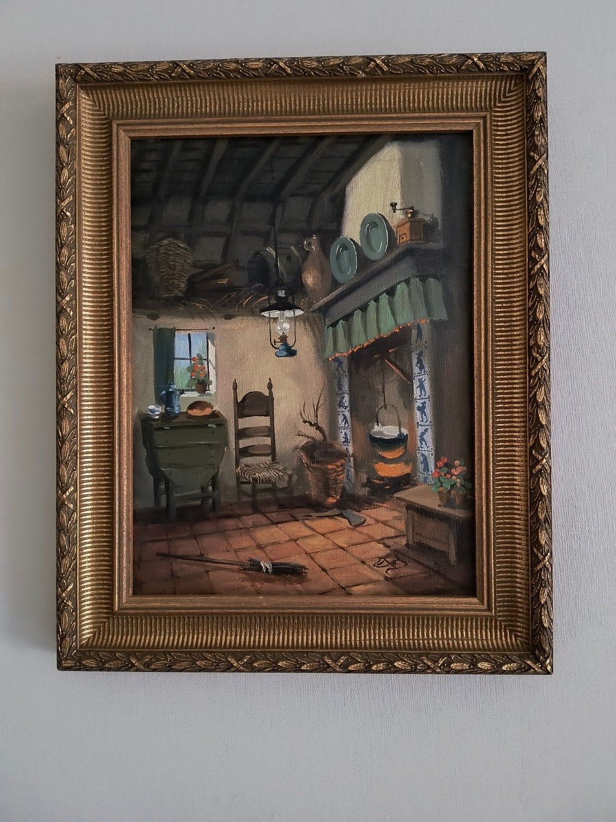 Olieverfschilderij: Schilder Arie Zwart, Antiek en Kunst, Ophalen