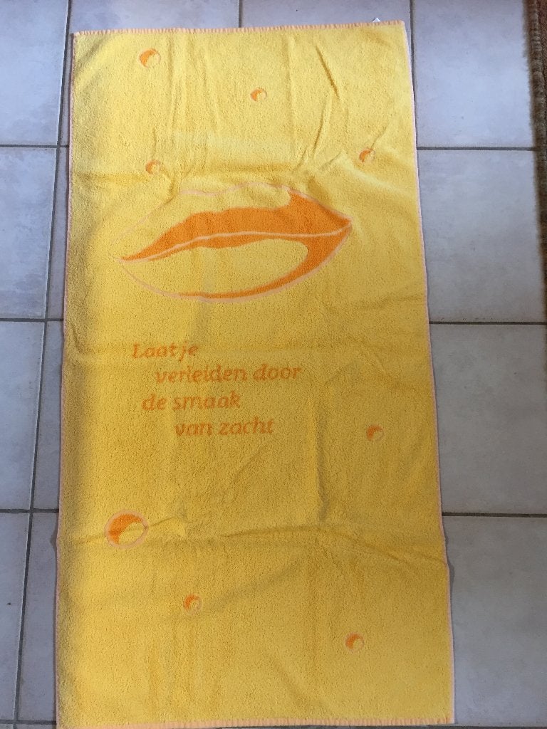 Badlaken/Douche handdoek, Overige merken, Geel, Overige typen, Nieuw