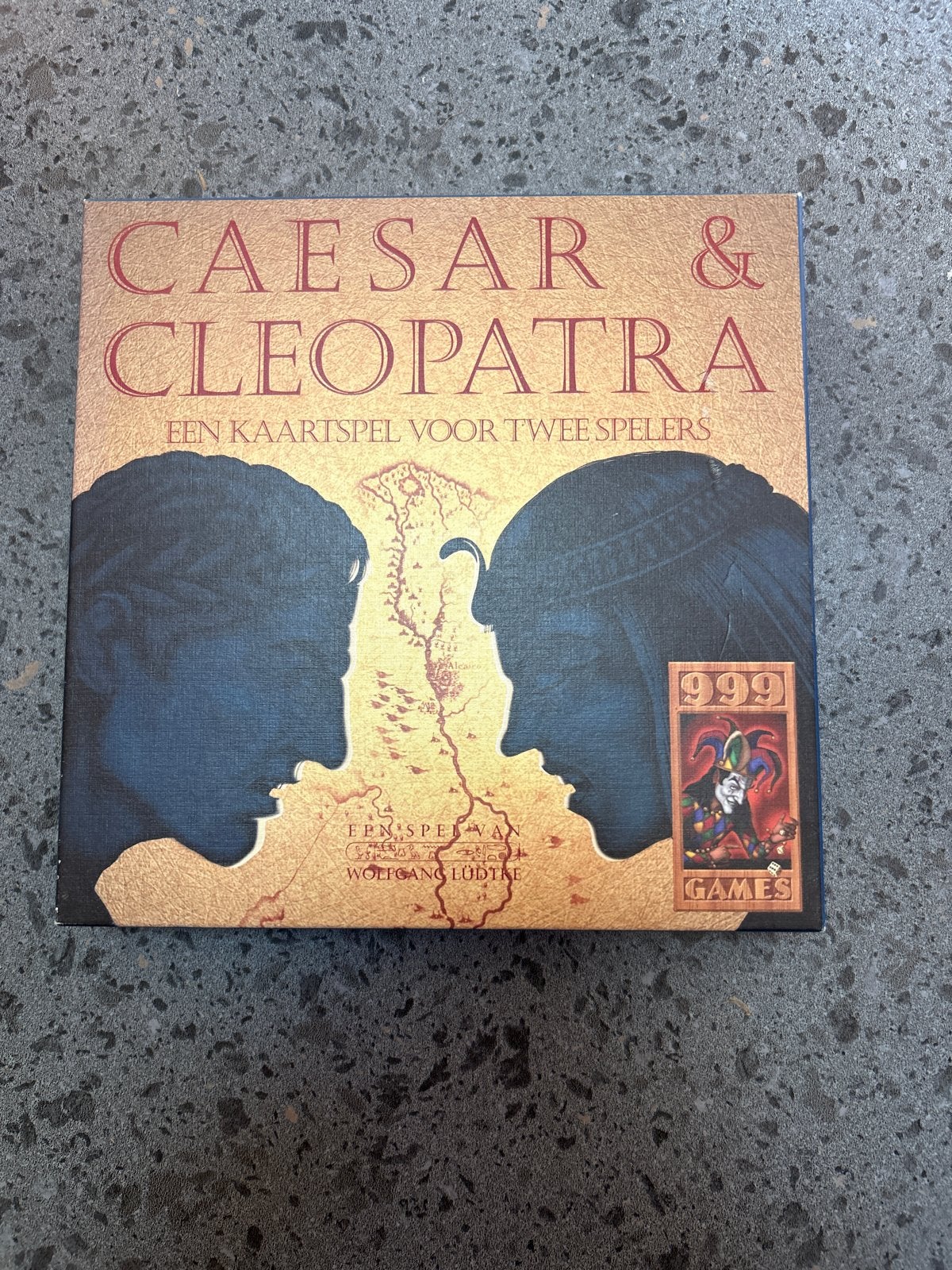 Caesar & Cleopatra Kaartspel voor Twee Spelers, Een of twee spelers, Ophalen of Verzenden, Gebruikt