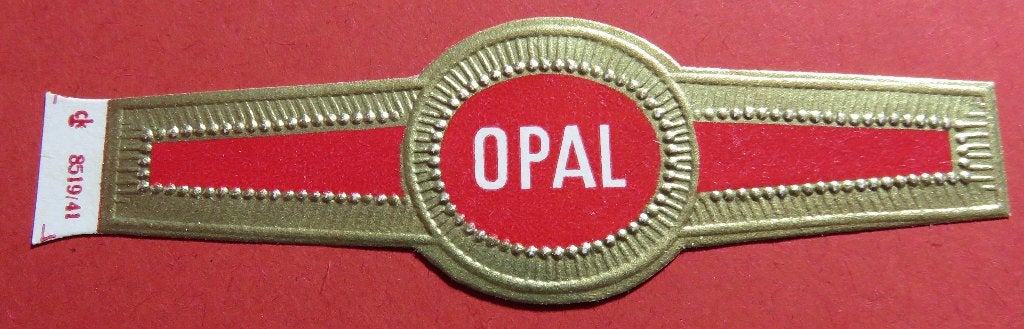Sigarenbandje Opal, Verzenden, Gebruikt, Sigarenbandjes
