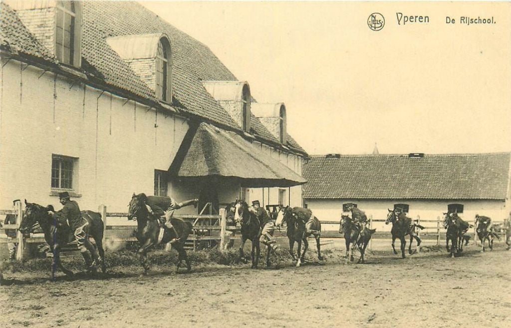 701-271-009 Yperen  De Rijschool, Verzenden, Voor 1920, Overig Europa