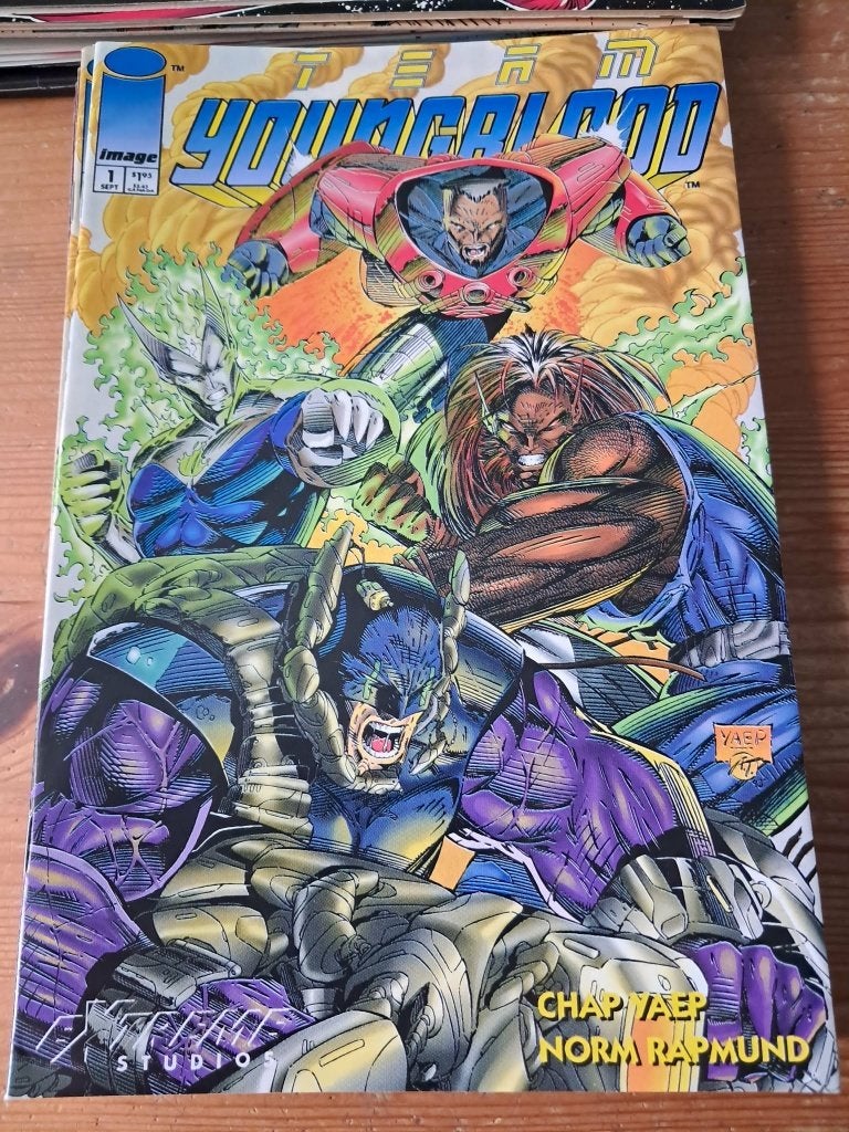 Team youngblood, Amerika, Zo goed als nieuw, Rob Liefeld, Ophalen
