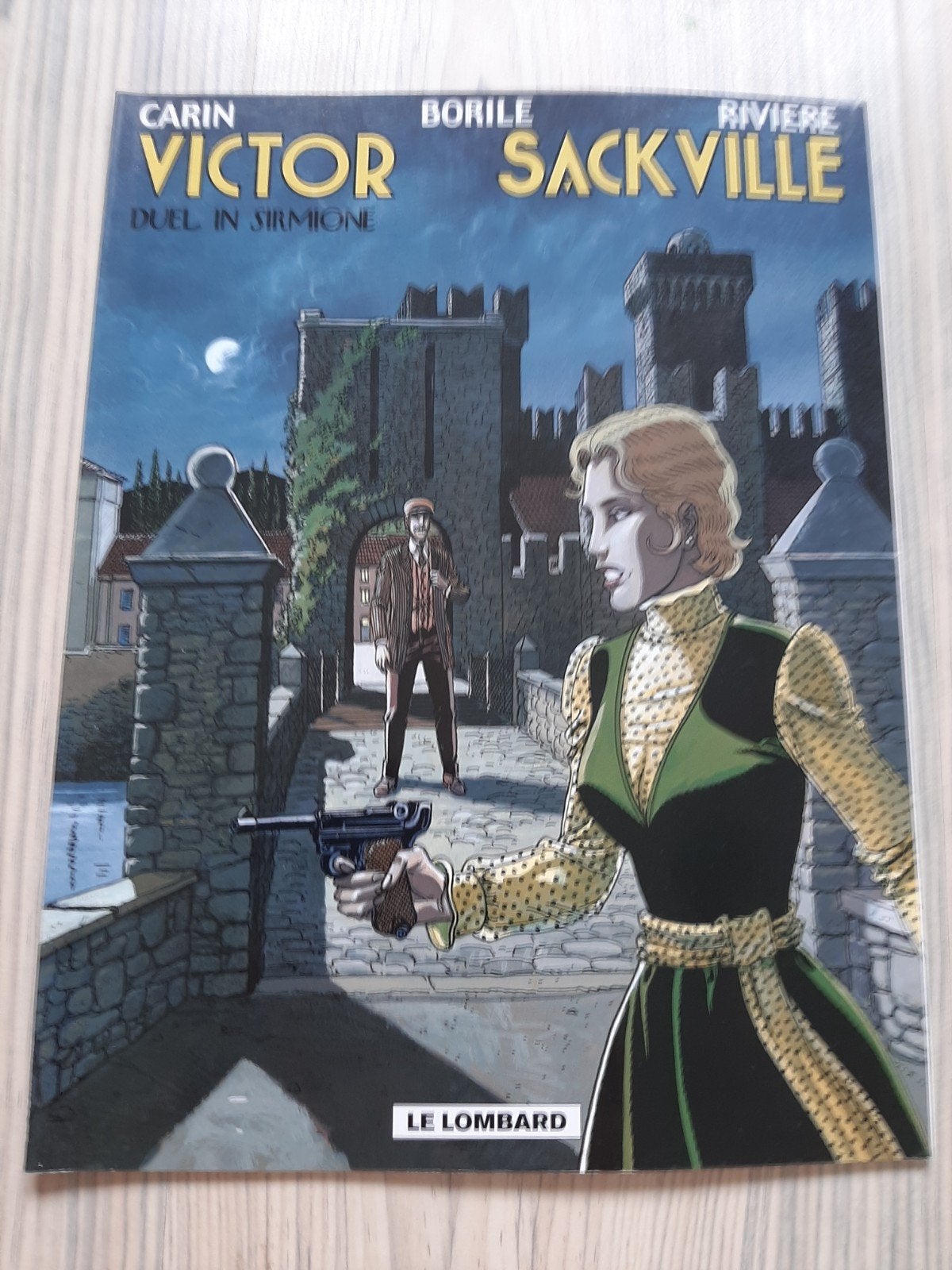 Victor Sackville - Duel in Sirmione (Le Lombard), Eén stripboek, Ophalen of Verzenden, Gelezen, Carin, Borile, Riviere