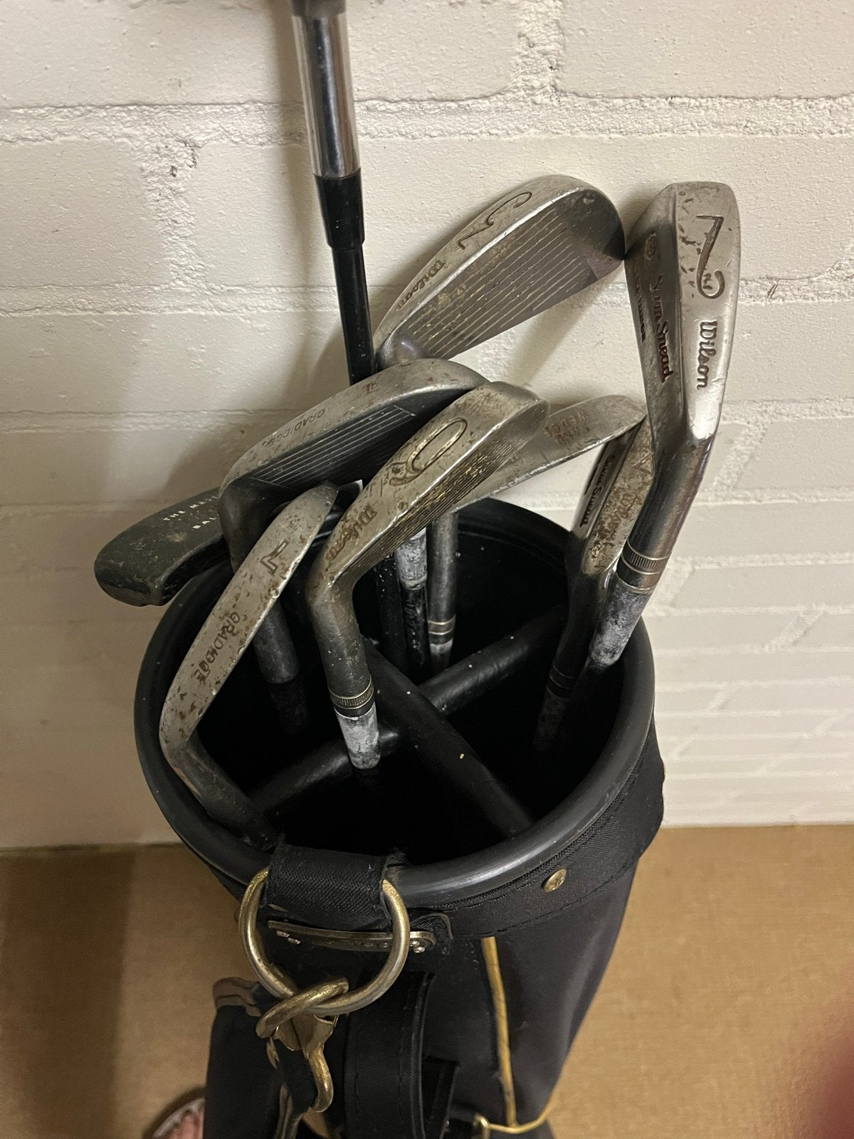 Howson/Wilson golfset met tas, Ophalen, Gebruikt, Set, Overige merken
