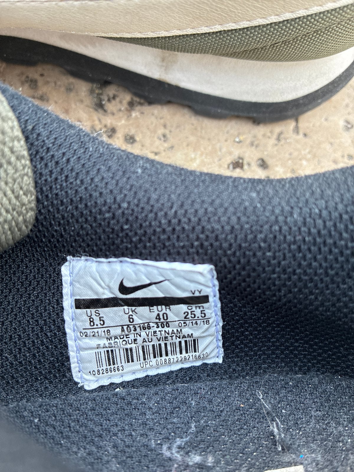 Nike MD Runner 2 sneakers - Maat 40 - Groen, Ophalen, Gedragen, Groen, Sneakers of Gympen