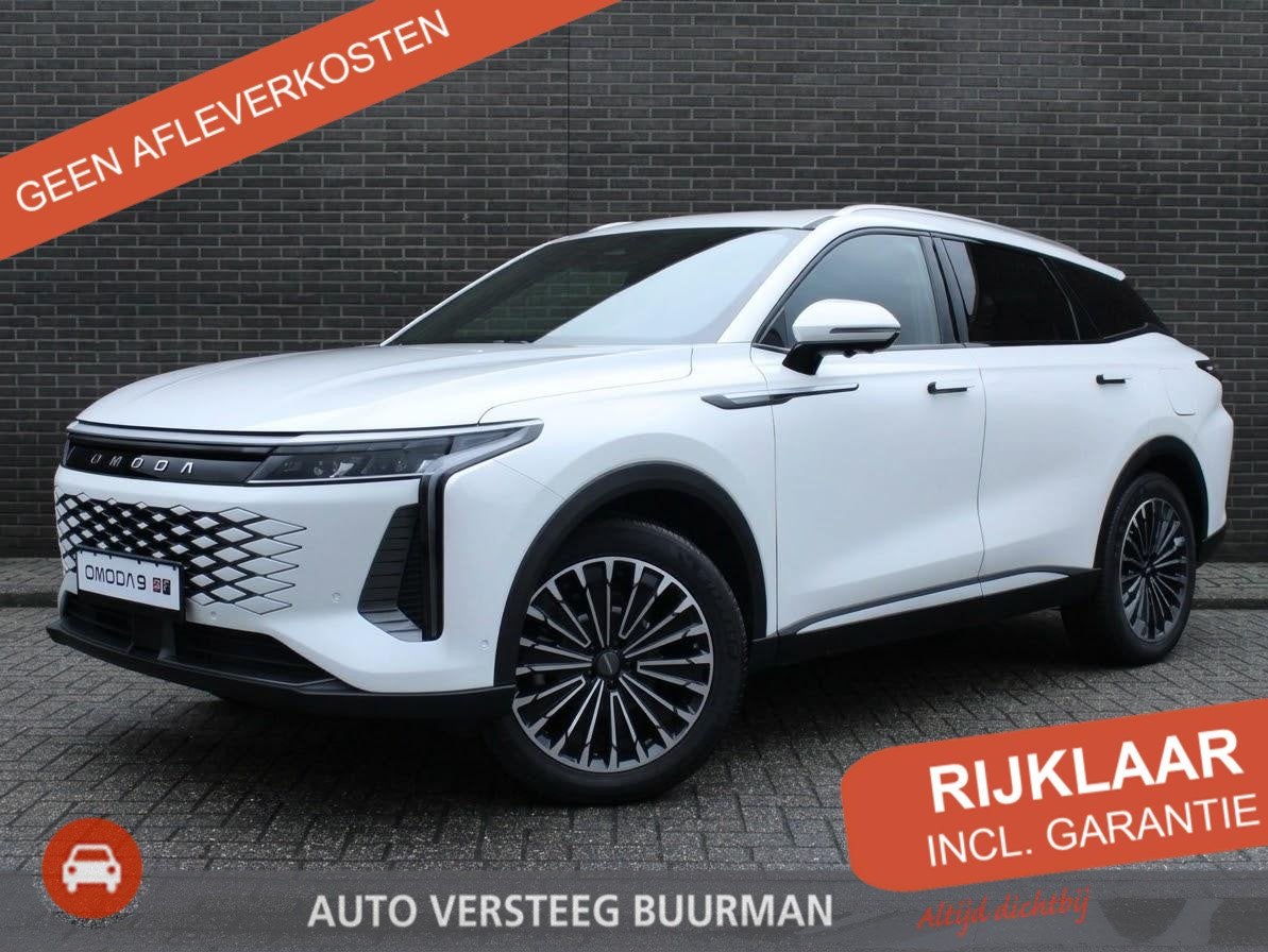 Omoda 9 1.5T-GDi SHS-P Premium Schuif/kanteldak | Stoelmassa, Auto's, Automaat, Euro 6, 4 cilinders, Vierwielaandrijving