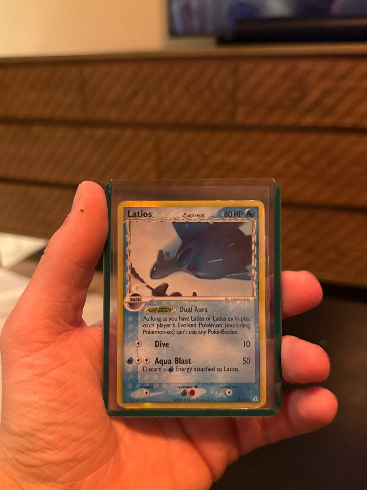 Pokémon Latios δ Delta Species Holo EX Holon Phantoms 12/110, Hobby en Vrije tijd, Ophalen of Verzenden, Zo goed als nieuw