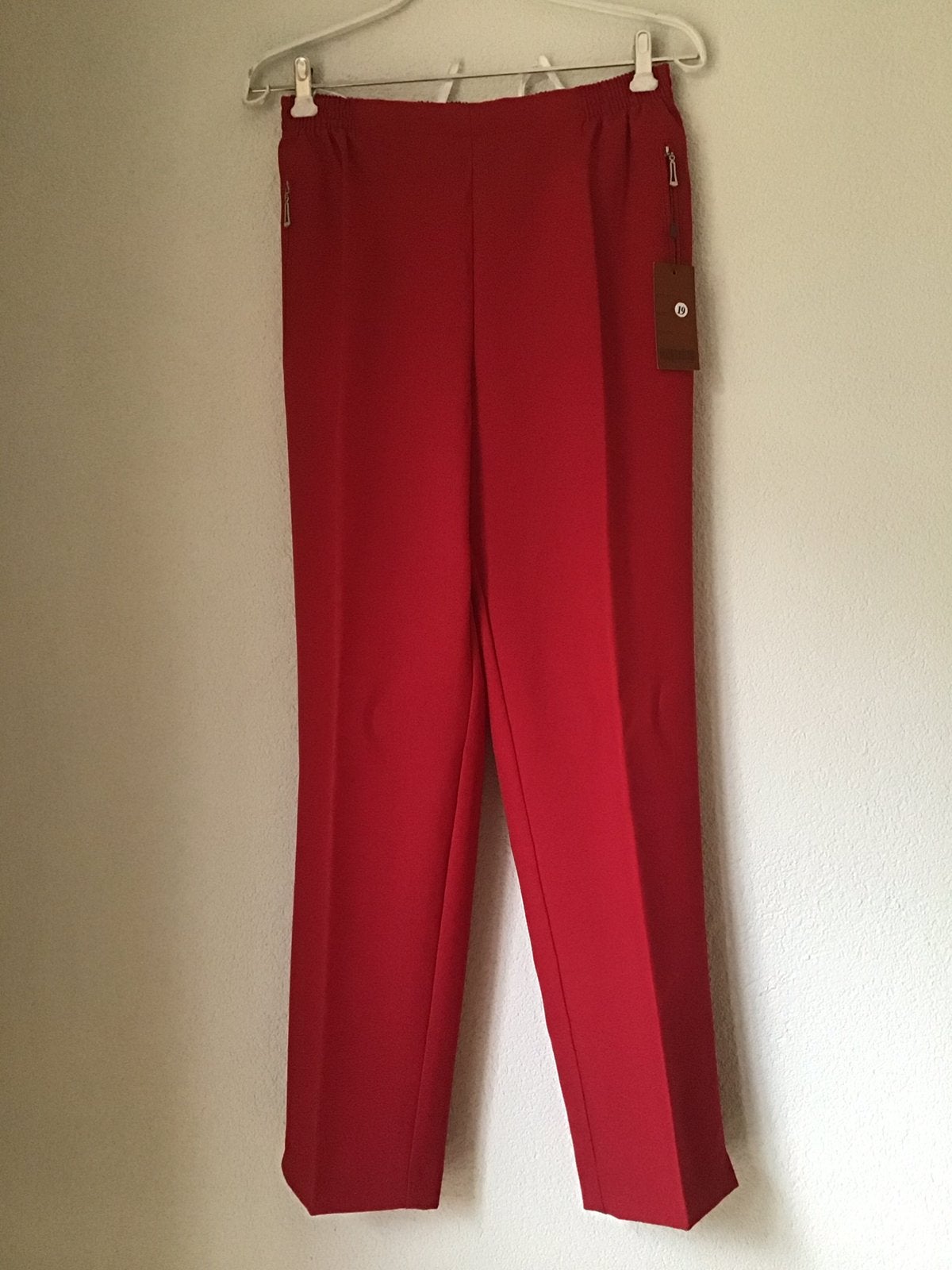 Nieuwe Alica Broek rood maat 36, Nieuw, Ophalen of Verzenden, Maat 36 (S), Lang