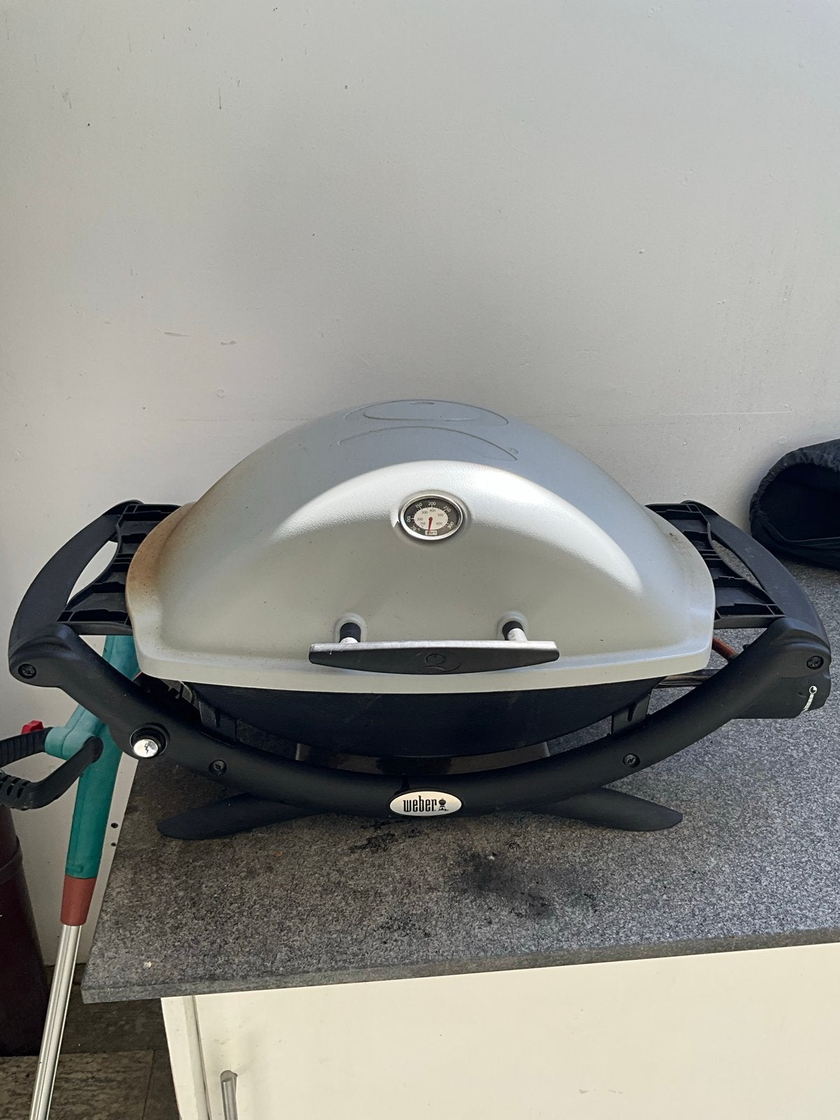 Weber Q2200 gasbarbecue met hoes - Gebruikt, Ophalen, Gebruikt