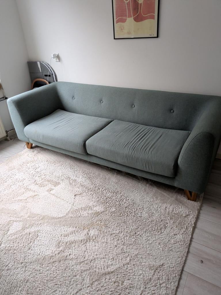 Sofacompany Bank 3-zitsbank - Grijs, Huis en Inrichting, Banken | Sofa's en Chaises Longues, Ophalen, Gebruikt, Driepersoons, 75 tot 100 cm